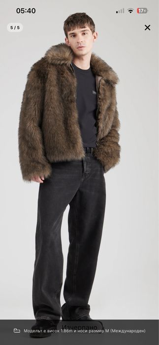 Оригинална черна мъжка блуза GUESS