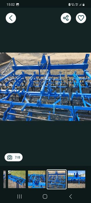 Combinator Lemken 5 metri