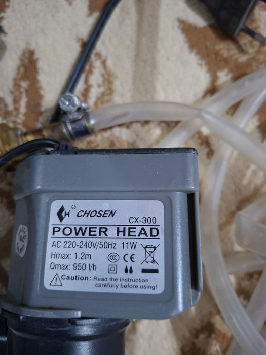 CHOSEN CX-300 POWER HEAD насос для аквариума в отличном состоянии