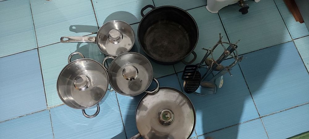 Цептер набор,  казан,  сковородка
