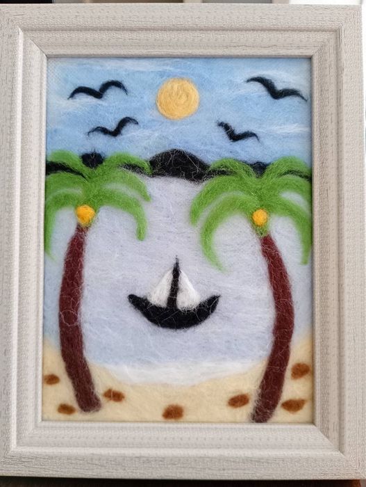 3D картини от естествена вълна