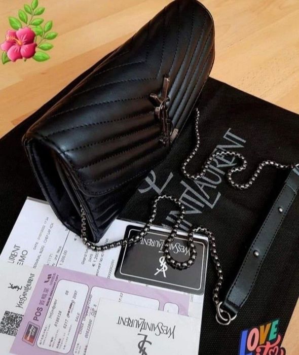 Geanta mini tip plic,accesorii metalice, saculet, etichetă