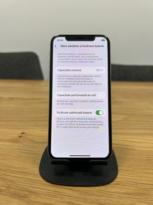 Iphone XS Silver 64GB IMPECABIL 85%