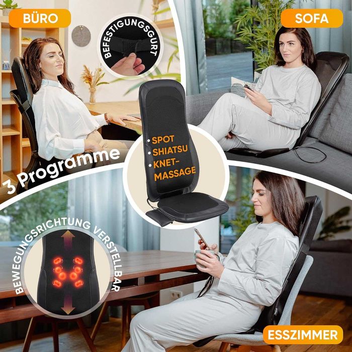 Shiatsu Масажна постелка за цяло тяло от Masawell