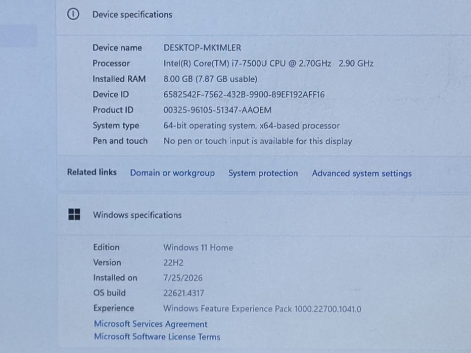 vand laptop Acer Adpire E5 575,.15,6"FH.i7 7500.8 Gb.Ssd 128 Gb si Hard de 500 Gb