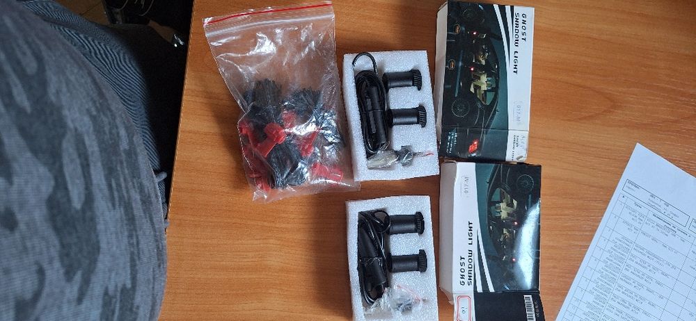 Лед лого на Мерцедес за врати 4 броя