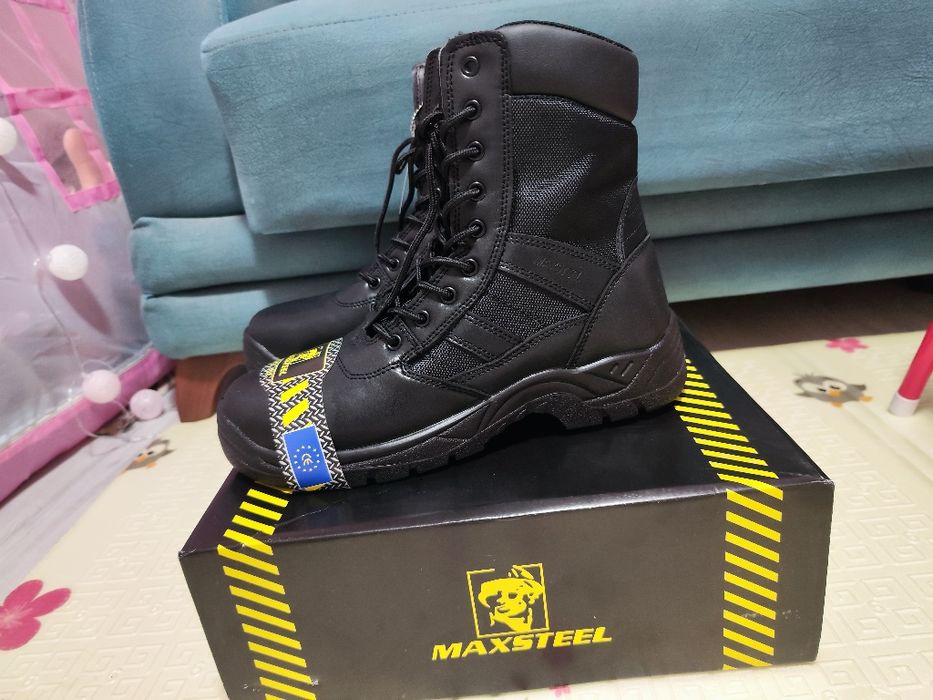 Кубинки - мъжки работни кожени кубинки 45 номер