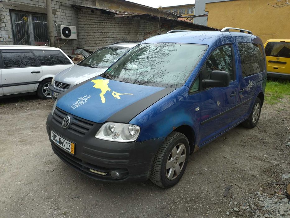 VW Caddy 2.0 Ecofuel на части