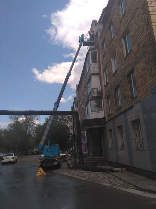 Услуги автовышки 15 метров