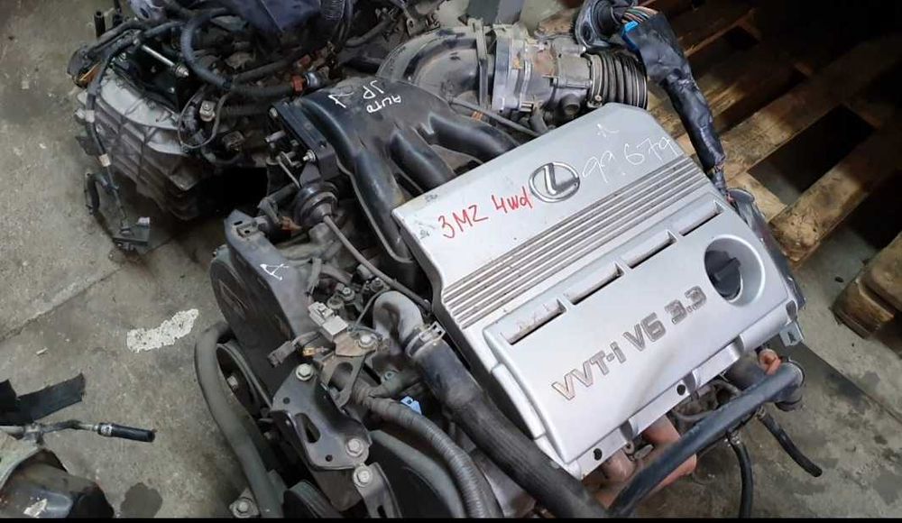 Двигатель б/у 3MZ 2wd Lexus Toyota
