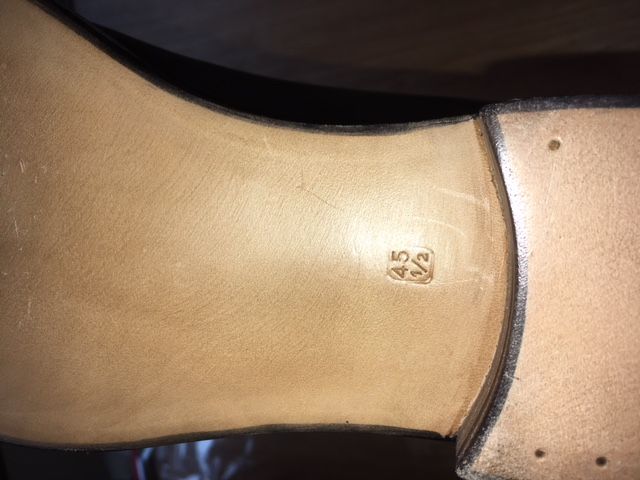 Pantofi premium NOI ridicați pe gleznă unicat 45,5 făcuți pe comandă