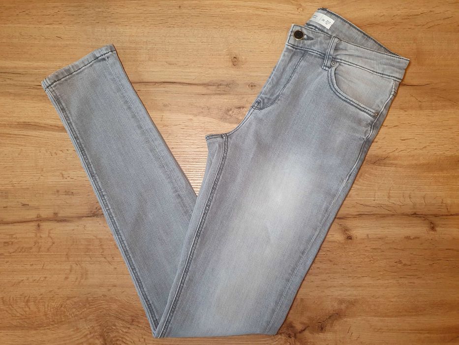 Дамски дънки Springfield Skinny Jeans със средно висока талия