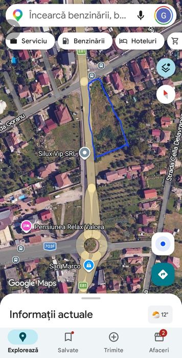 Teren de vanzare Calea Bucuresti / Str. Straubing