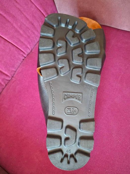 Papuci / slapi full piele CAMPER BRUTUS marimea 46 impecabili