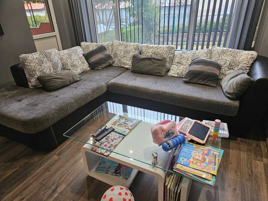 Ъглов Диван с ракла