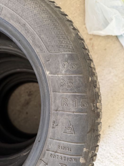 Set 4 cauciucuri de iarna kleber 195/65R15