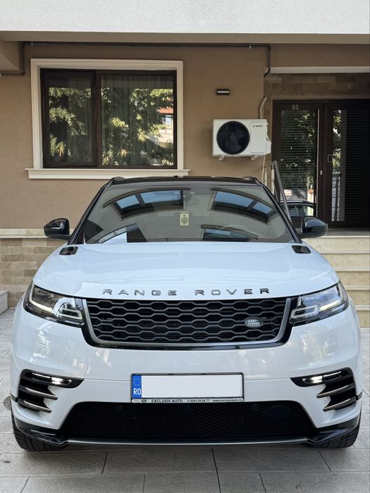 •Range Rover Velar R-Dynamic 3.0D 300 Cp 2018 Alb Perlat Full •