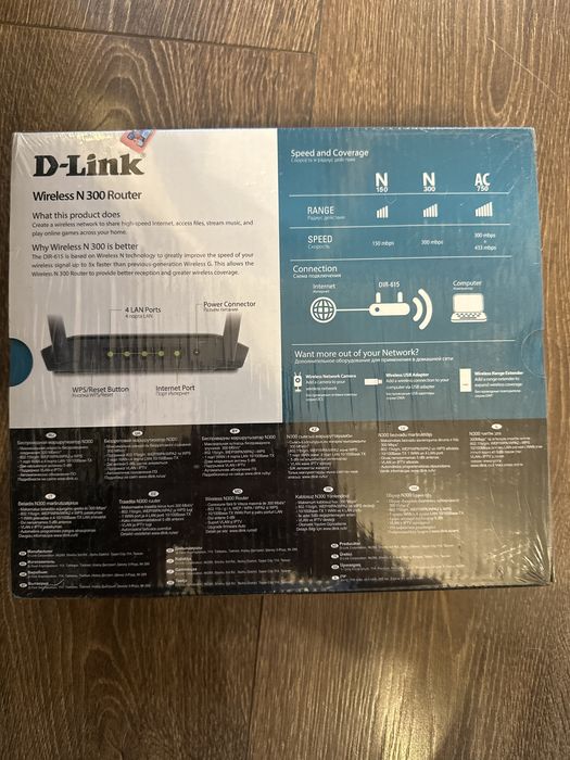 Wi-fi роутер D-link
