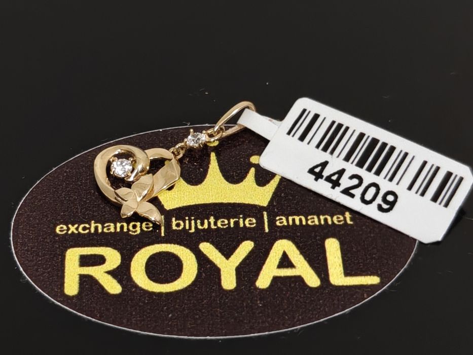 Bijuteria Royal: Pandantiv aur 14k/0.62 gr