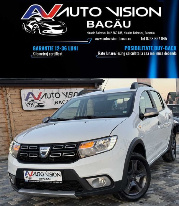 *RATE* Dacia Sandero Stepway 0.9 Benzina 90Cp 11/2017 E6 NAV Germania!
