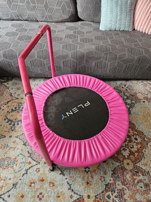 Trambulină copii, culoare roz