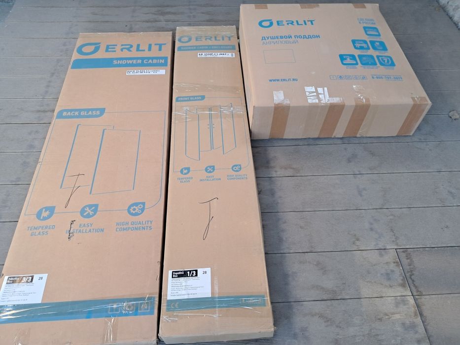 Душевая кабина ERLIT новая