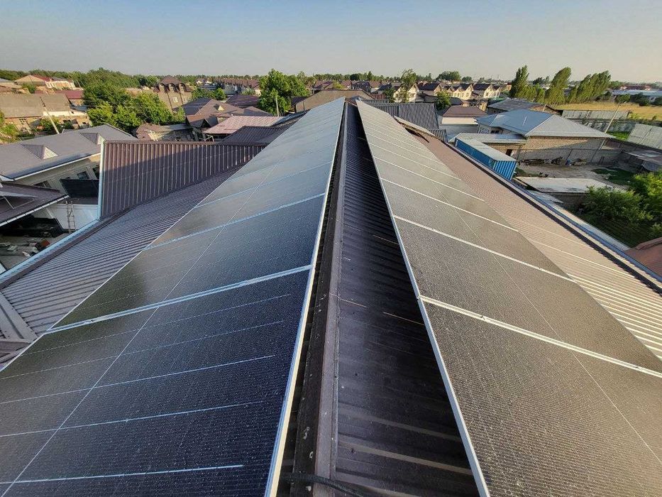 quyosh panel ustanovka