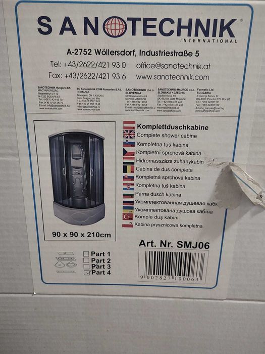 Cabina Dus completa SANOTECHNIK, noua