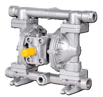 Химический Мембранный Диафрагмовый пневматический насос из алюминия