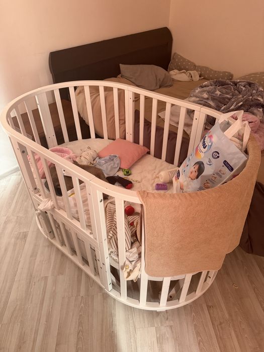 Детский манеж в хорошем состоянии.