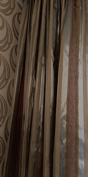 Шторы, ламбрекен - комплект