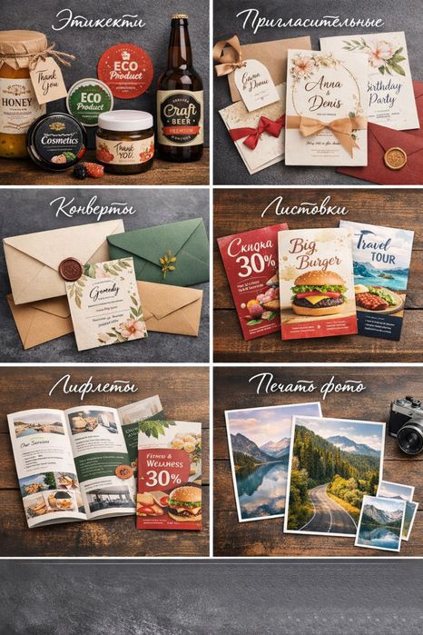 Услуги типографии