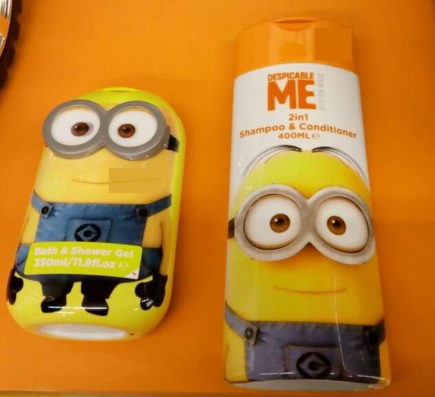 Шампоани със Миньоните;ключодържатели,фигурки,плюшени -1,2лв,5лв-9лв/б