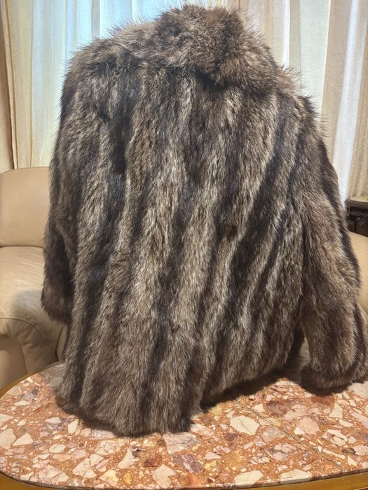 Палто  лисица ботат косъм