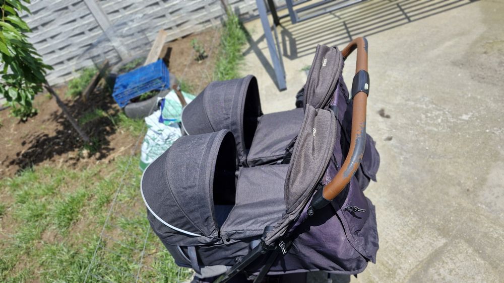 Carucior pentru gemeni 2in1