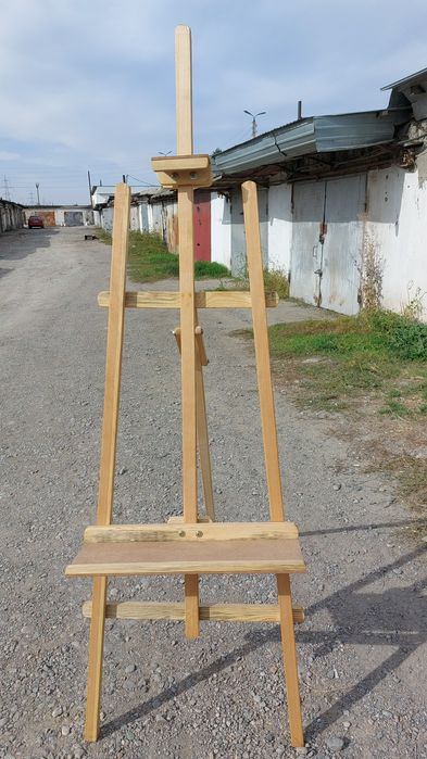 Мольберт деревянный и складной