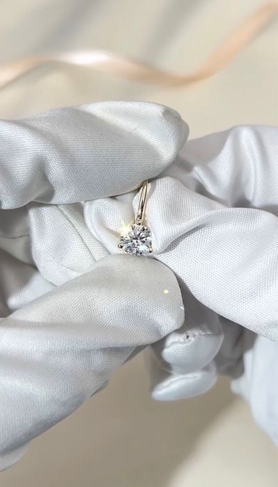 Серьги с бриллиантами 2 карата