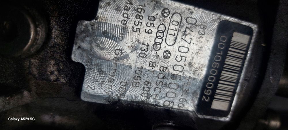 ГНП за VW. Audi 2.5 150 164 180кс 106B