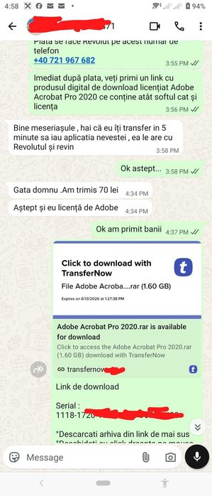 Licenta Adobe Acrobat Pro originala  permanenta serial ley oficiala documente PDF WINDOWS &MAC  Livrare mail in orice judet /oras