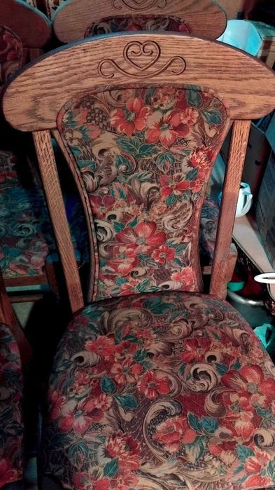 Комплект столове 4 бр - класически барок