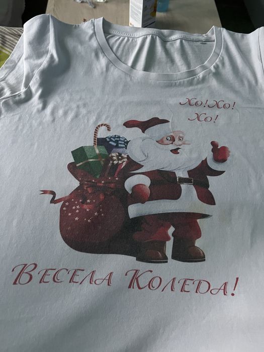 Коледни семейни тениски