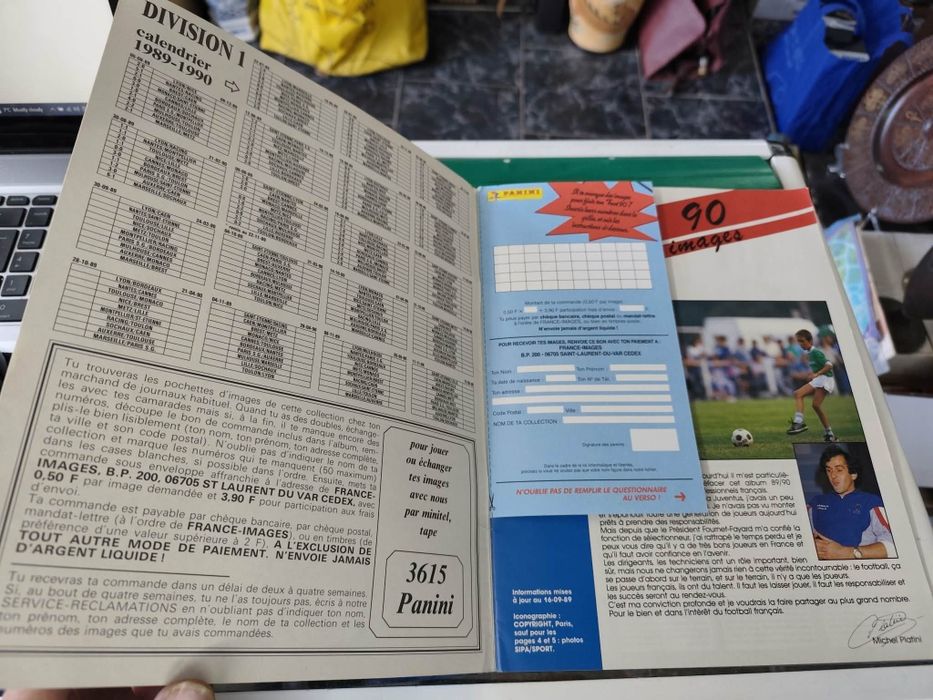 Футболен албум Панини panini foot 90