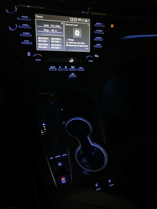подсветка подстаканника camry 70 75