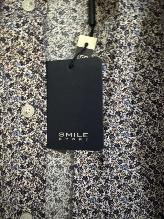 Camasa barbateasca Smile 100% bumbac