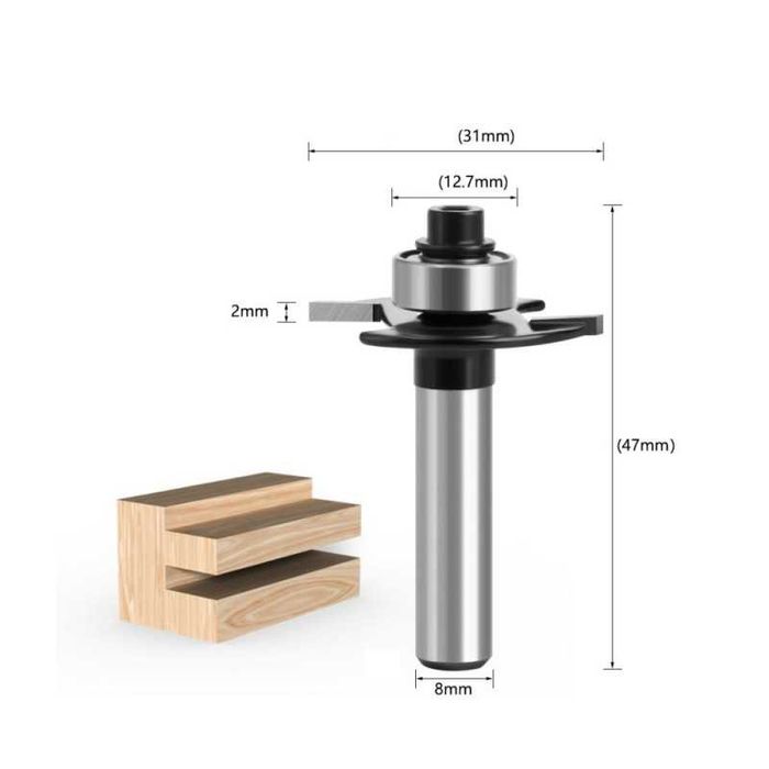 Фрезери с дискове за рязане или правоъгълни канали, различни размери