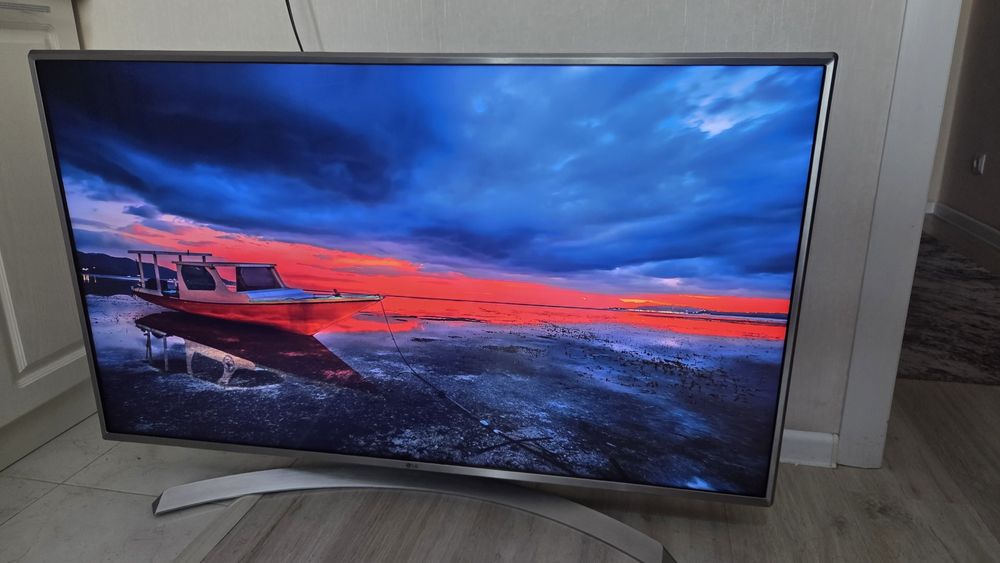 ОРИГИНАЛ LG Smart UltraHD 4K WebOs Диогональ 124см 49UJ675 / QTV