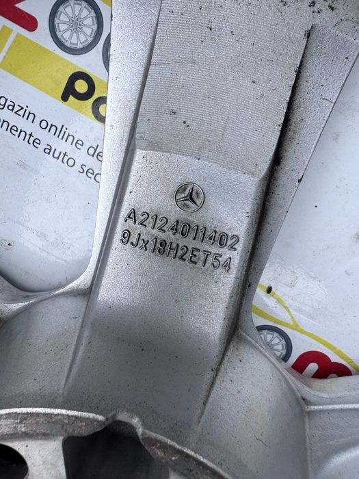 2 buc Janta aliaj R18 Mercedes E class W212 2009-2015 si S class W221 2005-2013
