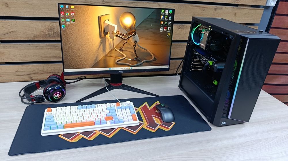 Ultra PC: Intel® Core™i5-10400F / RTX 2060 / 16 GB RAM / SSD + HDD