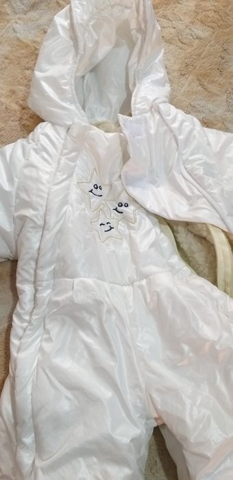 Комбинезон зимний для новорождённых.