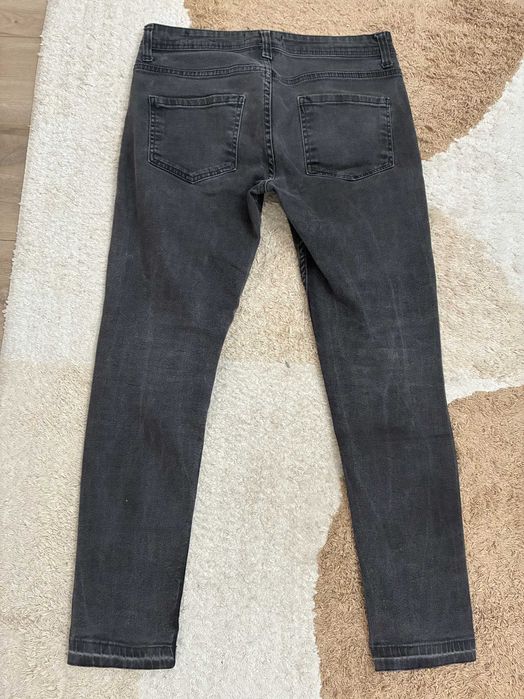 Blugi Bărbați Denim Man Slim Fit Gri Inchis / Negru Mărimea S - EUR38 -